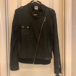 Harley Davidson Women’s Wing wheeled cotton blend jacket sz Large